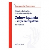 Zobowiązania - część szczegółowa