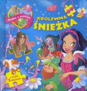 Królewna Śnieżka Książka z puzzlami - Kaniewska Paulina