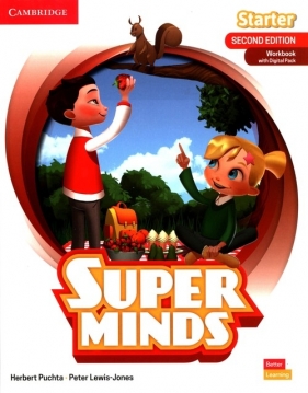 Super Minds Starter Workbook with Digital Pack British English - Herbert Puchta, Peter Lewis-Jones, Günter Gerngross