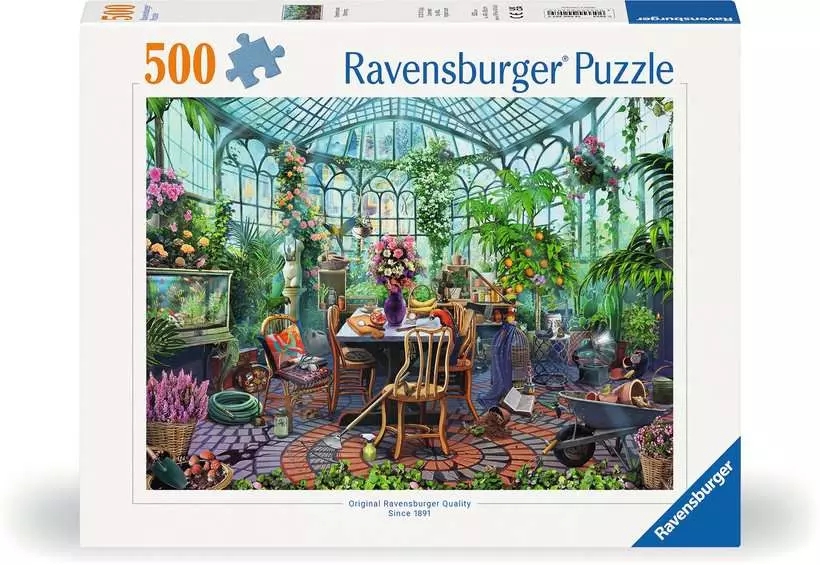 Ravensburger, Puzzle 500: Roślinna komnata (12000207)
