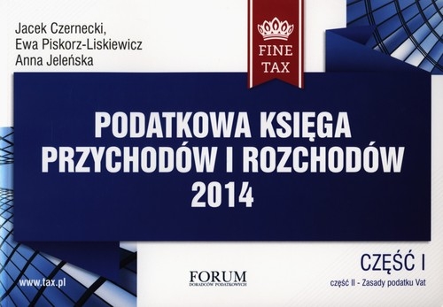 Podatkowa księga przychodów i rozchodów 2014