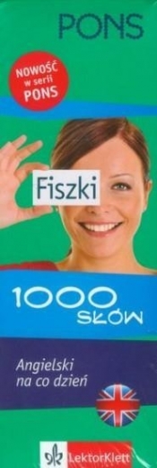 Pons Fiszki 1000 słów Angielski na co dzień