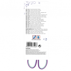 Nożyczki my.pen 18cm fiolet/mięta