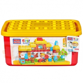MEGA BLOKS Klocki Farma duże pudełko (DCL34)