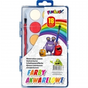 Farby akwarelowe Fun&Joy, 18 kolorów