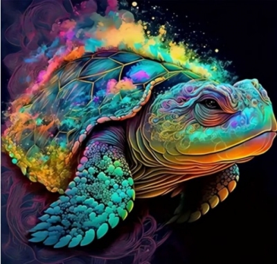 <img src='https://webimage.pl/pics/267/7/d5906196007012.jpg' style='height:440px' /> Diamentowa Mozaika Żółw kolorowy NO-2000701
