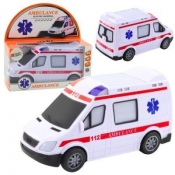Ambulans na baterie ze światłem i dźwiękiem