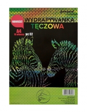 Wydrapywanka tęczowa A4 10 arkuszy WZ-02