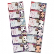 Naklejki na zeszyt Ever After High 25szt
