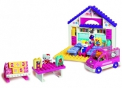 KLOCKI HELLO KITTY SZKOŁA 89 ELEMENTÓW