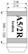 Okładka A5/2R brulion A5 (25szt)