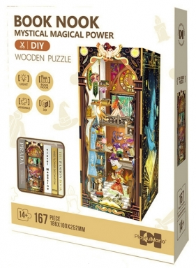 Książkowy zakątek 3D - Magiczny domek, 167el.