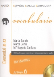 Vocabulario nivel elemental A1-A2 + CD - Baralo Marta, Genis Marta