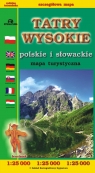 Tatry Wysokie polskie i słowackie mapa turystyczna 1:25 000 Siwicki Michał, Czajka Witold