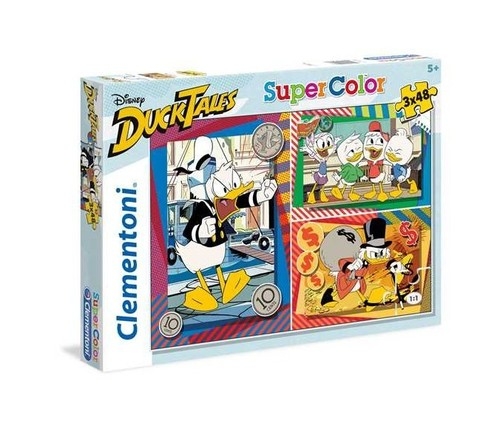 Puzzle SuperColor Duck Tales 3x48 (25226)