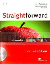 Straightforward 2ed Intermediate WB with key +CD