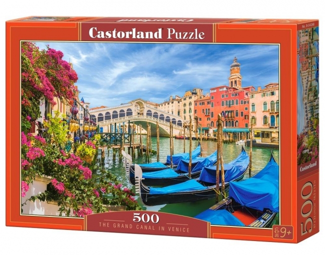 <img src='https://webimage.pl/pics/268/4/d5904438054268.jpg' style='height:440px' /> Puzzle 500 The Grand Canal in Venice CASTOR