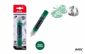 Farba strukturalna 3D ciemny zielony 30ml