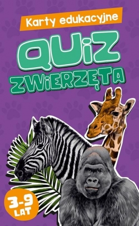 Karty edukacyjne - Quiz Zwierzęta - Czapczyk Paweł