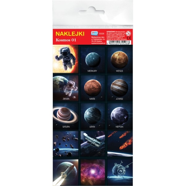 Naklejki. Kosmos