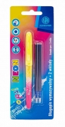 Długopis wymazywalny 0,6 mm ASTRAPEN Oops! Neon - 1 + 2 wkłady niebieskie
