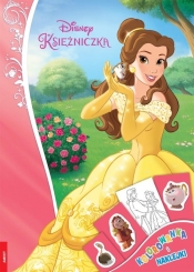 Disney Księżniczka Kolorowanka i naklejki (DPN-29)