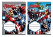 Zeszyt A5 w kratkę 16 kartek Avengers mix