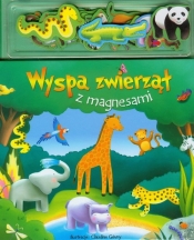 Wyspa zwierząt Książka z magnesami
