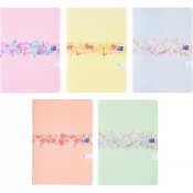 Zeszyt Oxford: A5, 32k, Kratka - Flowers, 1 szt