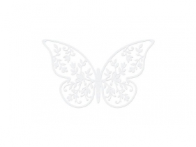 Dekoracje papierowe Motyl 6,5x4cm 10szt