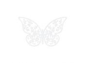 Dekoracje papierowe Motyl 6,5x4cm 10szt
