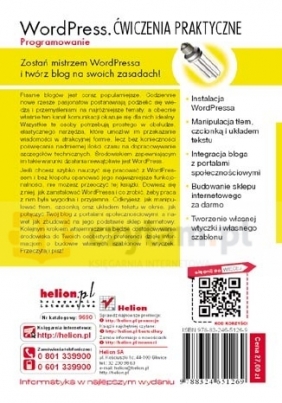 WordPress Programowanie Ćwiczenia praktyczne - Wrotek Witold