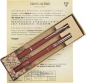 Komplet długopis Zenith-7 i pióro Omega w etui Retro bordowy