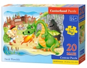 Puzzle maxi konturowe Smok Wawelski 20 elementów (02269)