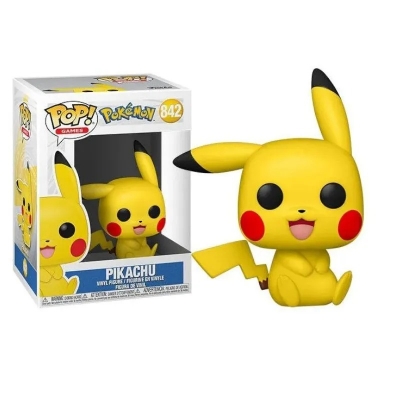 <img src='https://webimage.pl/pics/269/3/d889698563079.jpg' style='height:440px' /> Figurka Games Pokemon Pikachu Sitting Funko POP
