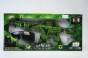 Karabin plastikowy z akcesoriami