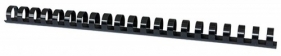Grzbiety do bindowania Office Products A4 19 mm plastikowe 100 sztuk czarne (20241915-05)