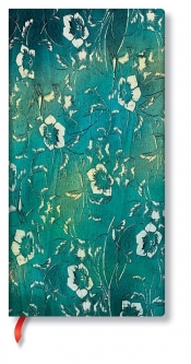 Notes Katagami Florals Kuro Slim Lined