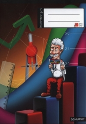 Zeszyt tematyczny A5 Matematyka w kratkę 60 kartek