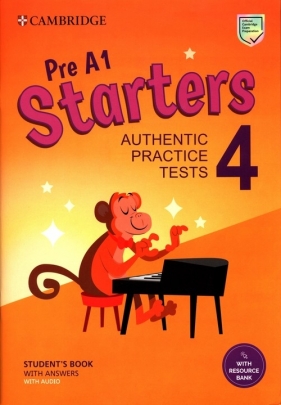 Pre A1 Starters 4 Student's Book with Answers with Audio with Resource Bank