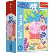 Trefl, Puzzle mini 54: Wesoły dzień Świnki Peppy 2 (19626)