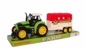 Traktor z przyczepą