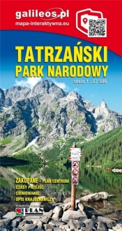 Mapa tur. - Tatrzański Park Narodowy 1:27 000 - Opracowanie zbiorowe