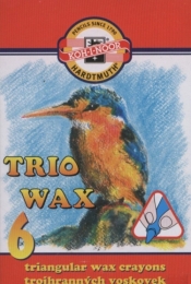 Kredki Trio Wax Jumbo 6 kolorów