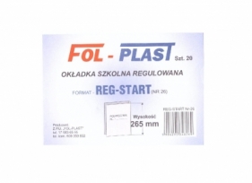 Okładka na podr regulowana NR 26 (20szt)