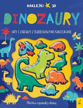 Wypukłe naklejki Dinozaury