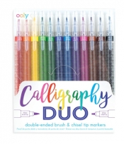 Flamastry z dwiema końcówkami Calligraphy Duo