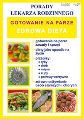 Gotowanie na parze Zdrowa dieta - Basse Monika