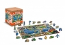 Puzzle drewniane 3D Zwierzęta świata mapa Animal Kingdom Map L (TR0014-L)