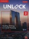 Unlock 2 Reading, Writing, & Critical Thinking Student's Book Mob App and ONeill Richard, Lewis Michele, Sowton Chris